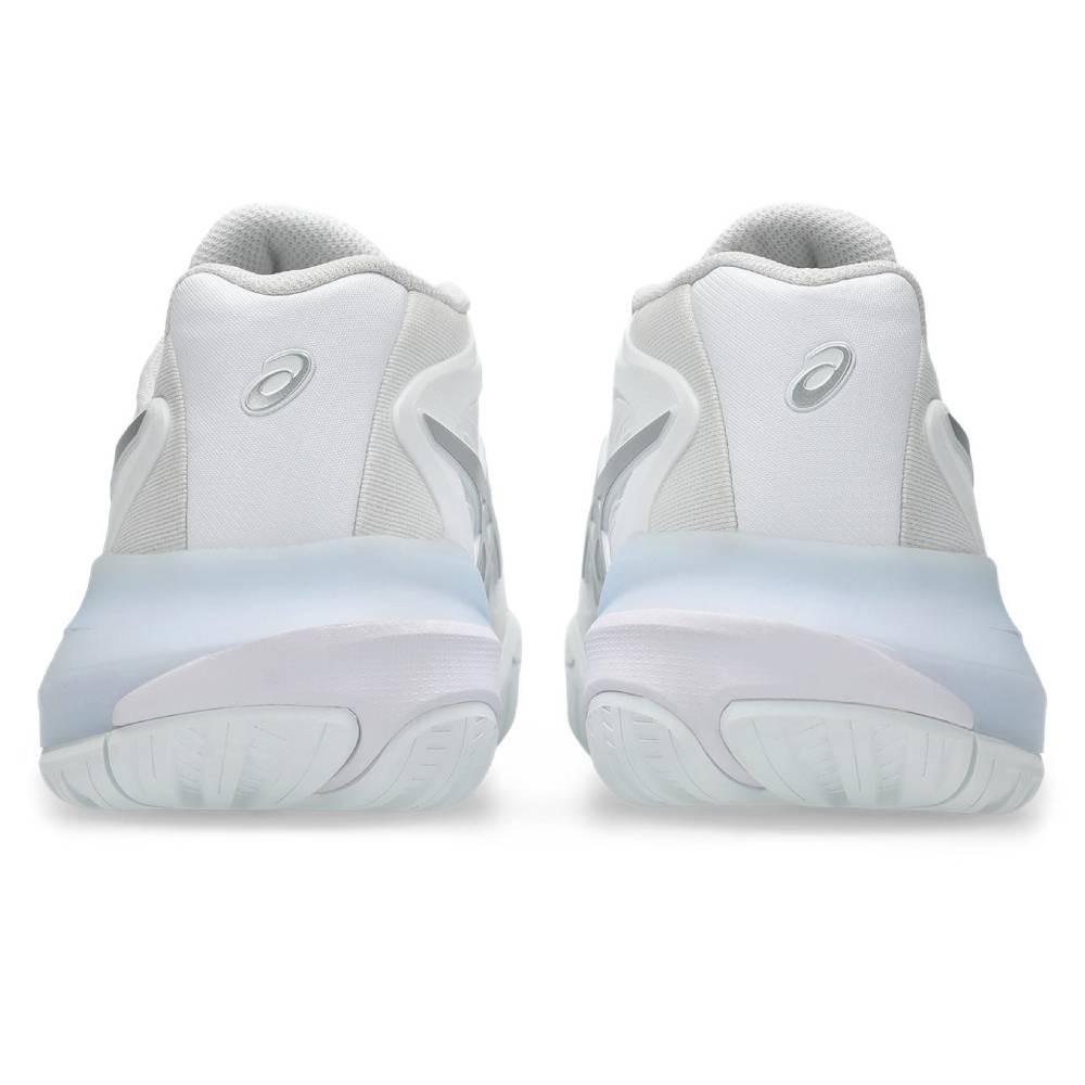 Asics Gel Resolution X Women's Tennis Shoe (White/Pure Silver) - RacquetGuys.ca