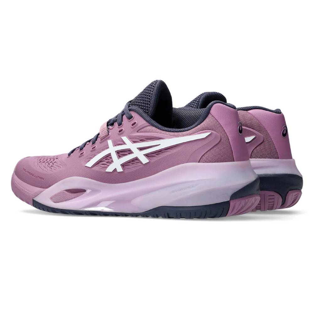 Asics Gel Resolution X Women's Tennis Shoe (Ube/White) - RacquetGuys.ca