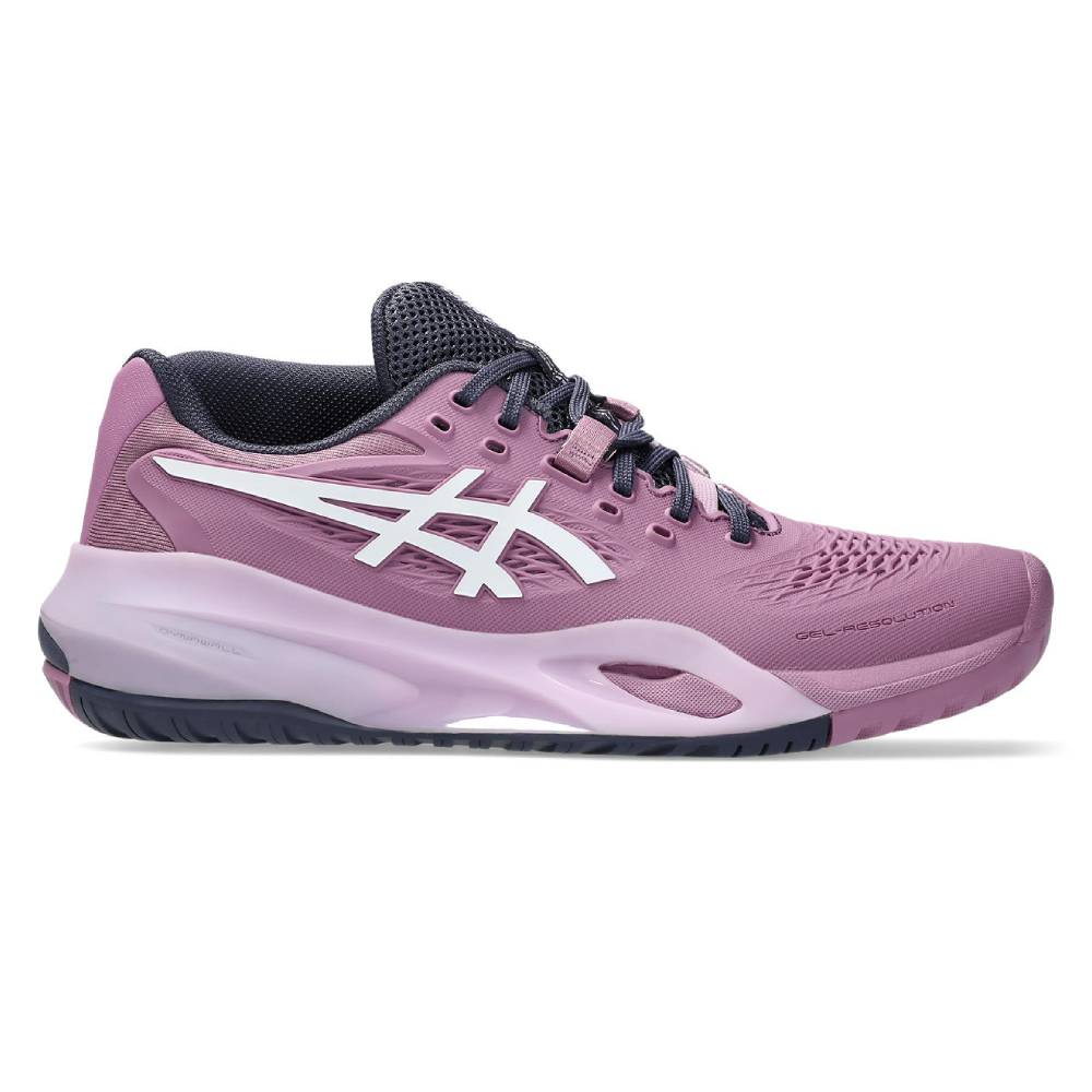 Asics Gel Resolution X Women's Tennis Shoe (Ube/White) - RacquetGuys.ca