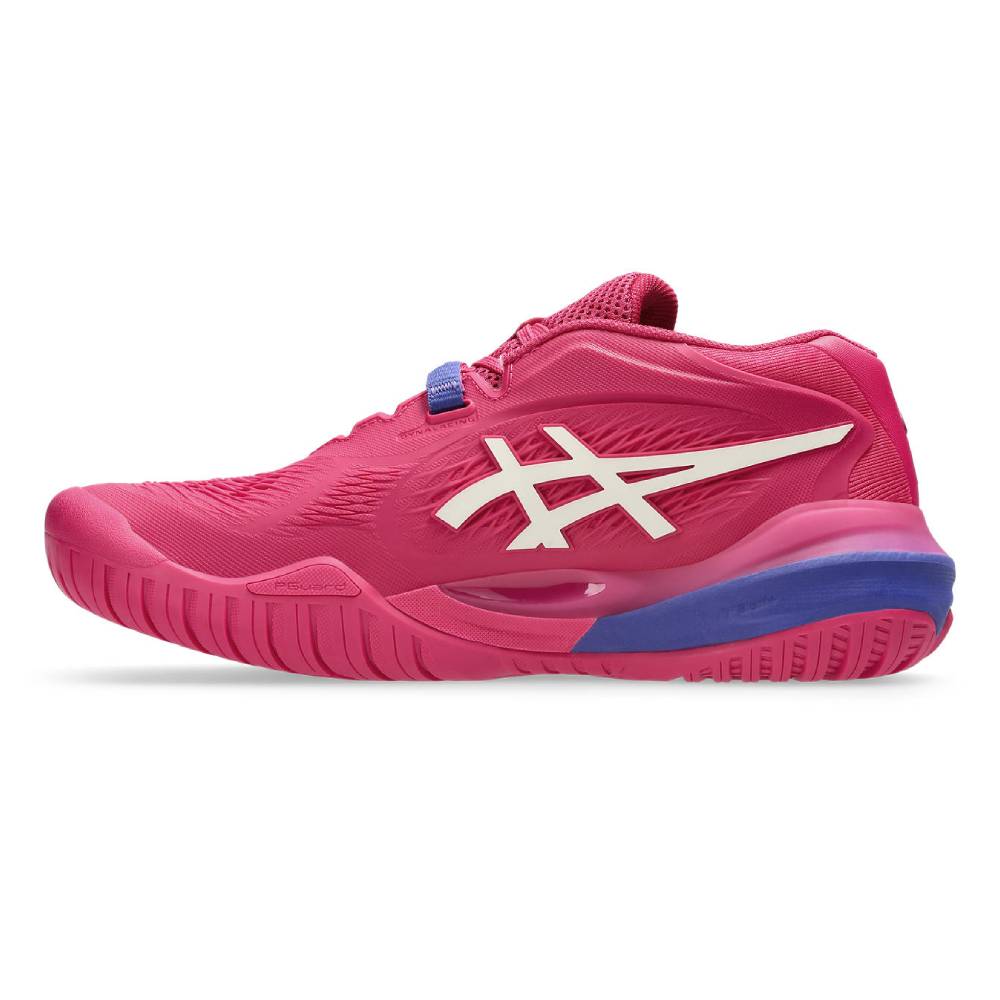 Asics Gel Resolution X Women's Tennis Shoe (Bright Rose/Cream) - RacquetGuys.ca