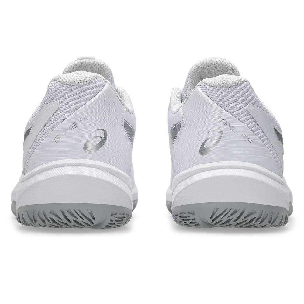Asics Game FF Women's Tennis Shoe (White/Pure Silver) - RacquetGuys.ca