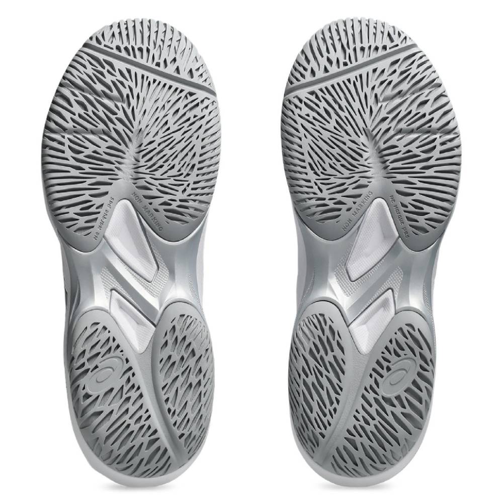 Asics Game FF Women's Tennis Shoe (White/Pure Silver) - RacquetGuys.ca