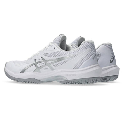 Asics Game FF Women's Tennis Shoe (White/Pure Silver) - RacquetGuys.ca