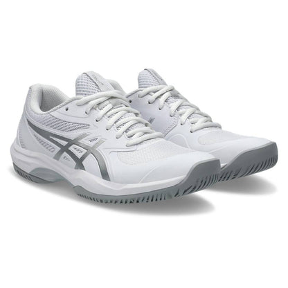 Asics Game FF Women's Tennis Shoe (White/Pure Silver) - RacquetGuys.ca