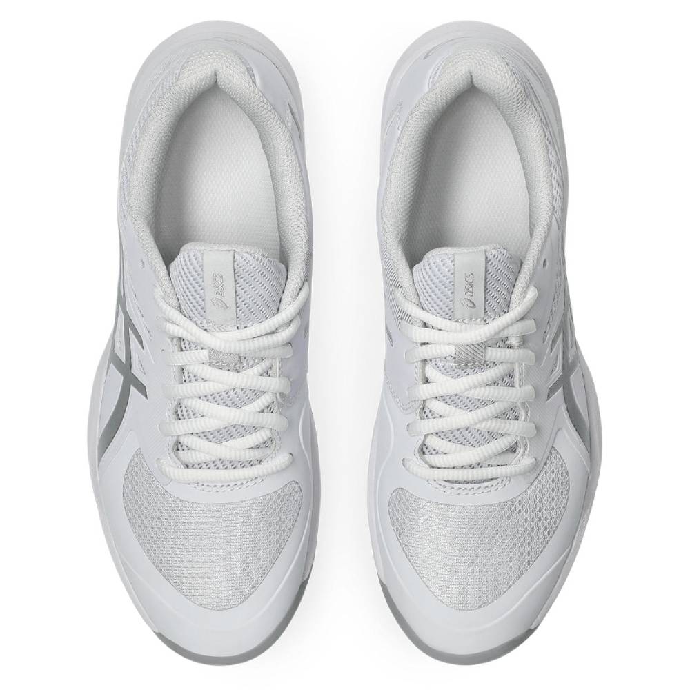 Asics Game FF Women's Tennis Shoe (White/Pure Silver) - RacquetGuys.ca