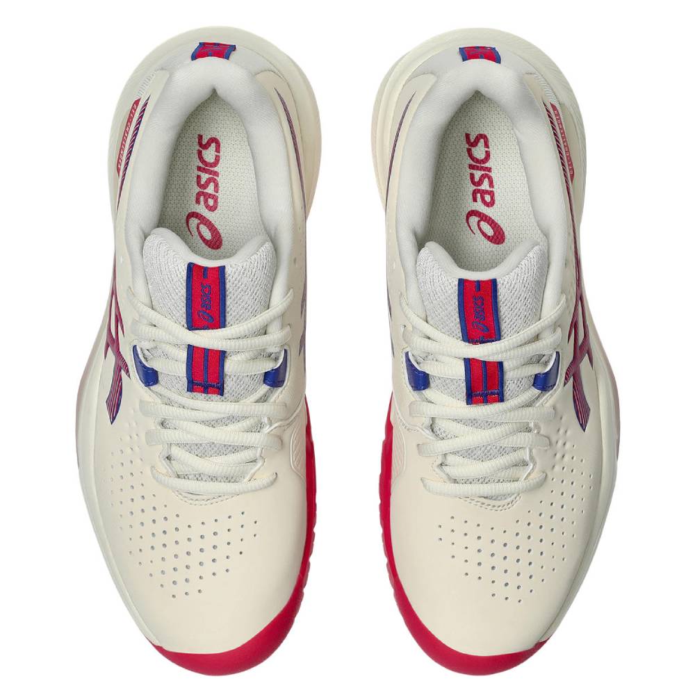 Asics Gel Challenger 15 Women's Tennis Shoe (Cream/Bright Rose) - RacquetGuys.ca