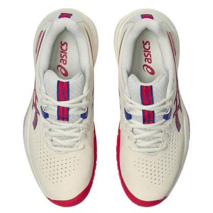Asics Gel Challenger 15 Women's Tennis Shoe (Cream/Bright Rose) - RacquetGuys.ca