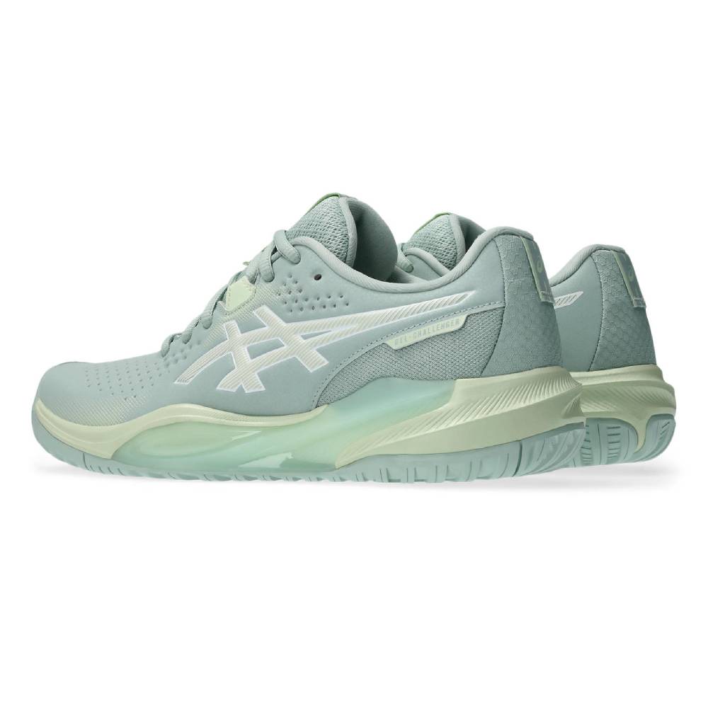 Asics Gel Challenger 15 Women's Tennis Shoe (Lichen Rock/Whisper Green) - RacquetGuys.ca
