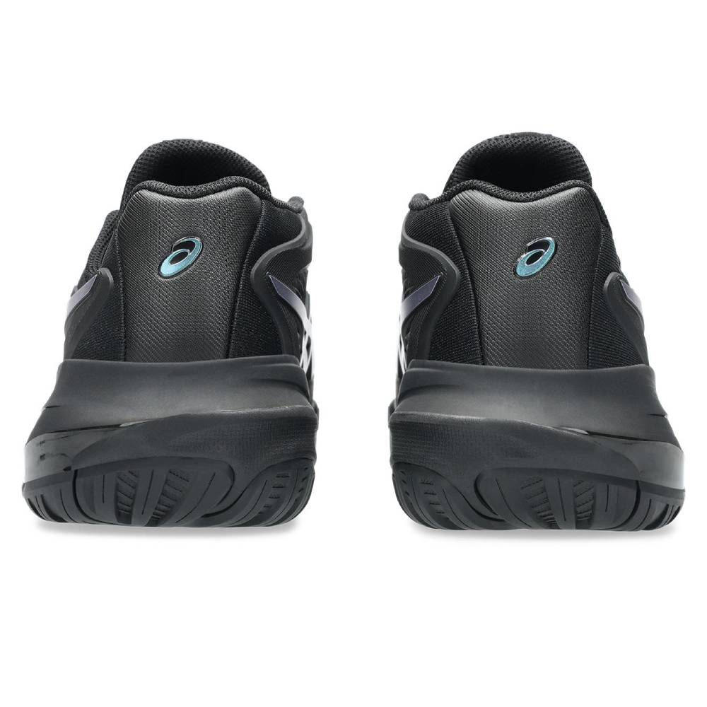 Asics Gel Resolution X Night Energy Women's Tennis Shoe (Black/Prism Blue) - RacquetGuys.ca