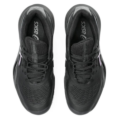 Asics Gel Resolution X Night Energy Women's Tennis Shoe (Black/Prism Blue) - RacquetGuys.ca