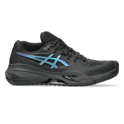 Asics Gel Resolution X Night Energy Women's Tennis Shoe (Black/Prism Blue) - RacquetGuys.ca