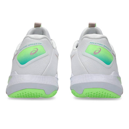 Asics Solution Speed FF 4 Women's Tennis Shoe (White/Morganite)