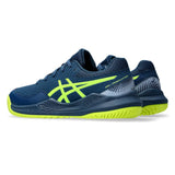 Asics Gel Resolution 9 GS Junior Tennis Shoe (Mako Blue/Safety Yellow) - RacquetGuys.ca