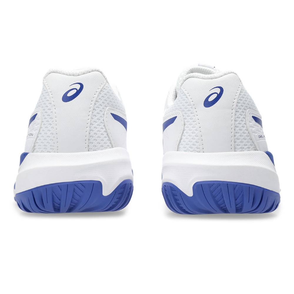 Asics Gel Resolution X  Junior Tennis Shoe (White/Dark Cobalt) - RacquetGuys.ca