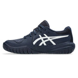 Asics Gel Resolution X GS Junior Tennis Shoe (Midnight/White)