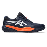 Asics Gel Resolution X GS Junior Tennis Shoe (Midnight/White)