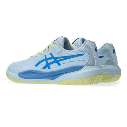 Asics Gel Resolution X Junior Tennis Shoe (Light Blue/Blue Coast) - RacquetGuys.ca