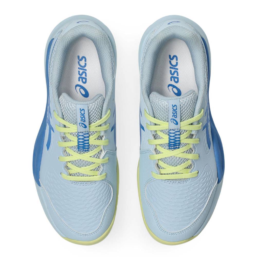Asics Gel Resolution X Junior Tennis Shoe (Light Blue/Blue Coast) - RacquetGuys.ca