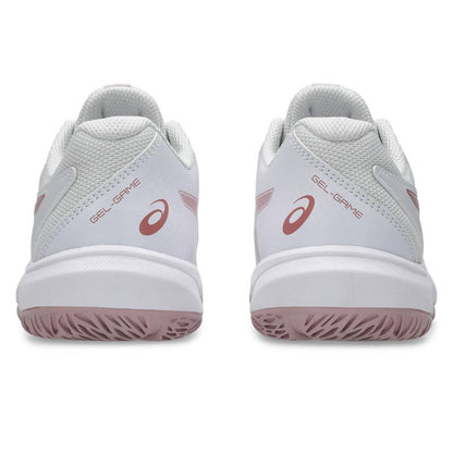 Asics Gel Game GS Junior Tennis Shoe (White/Morganite) - RacquetGuys.ca