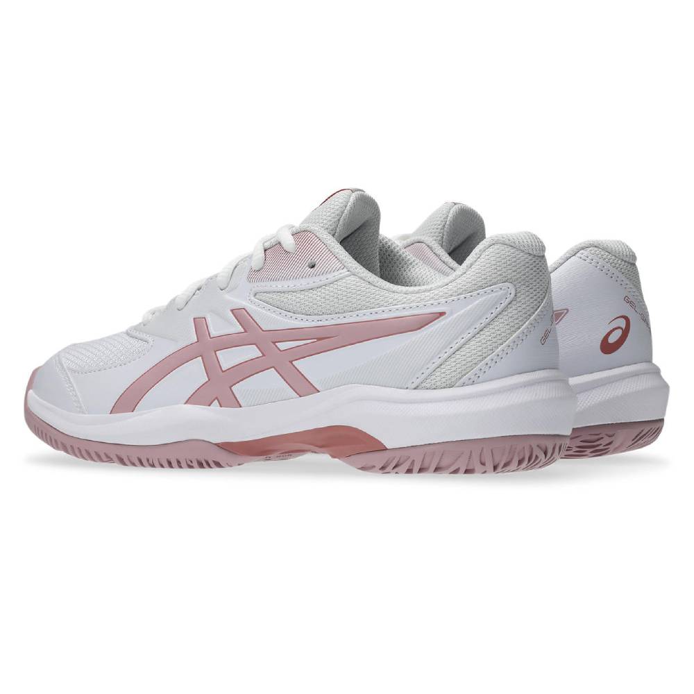 Asics Gel Game GS Junior Tennis Shoe (White/Morganite) - RacquetGuys.ca