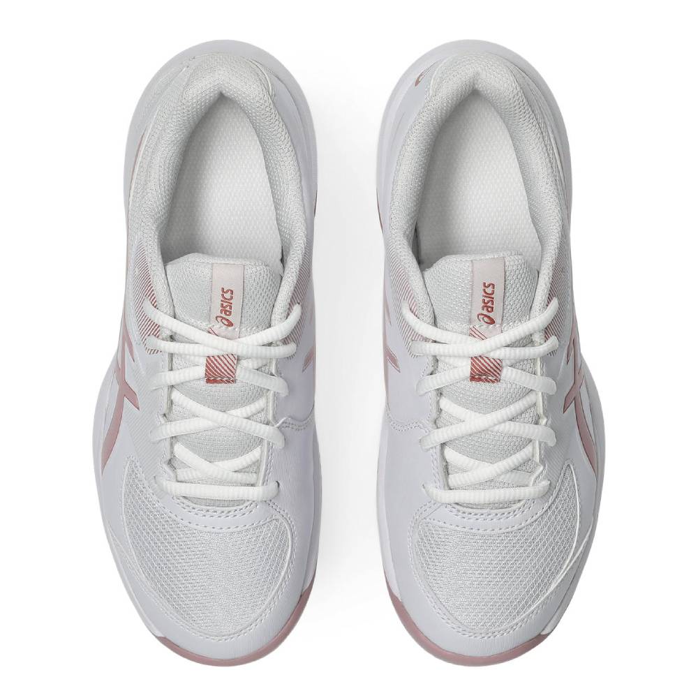 Asics Gel Game GS Junior Tennis Shoe (White/Morganite) - RacquetGuys.ca