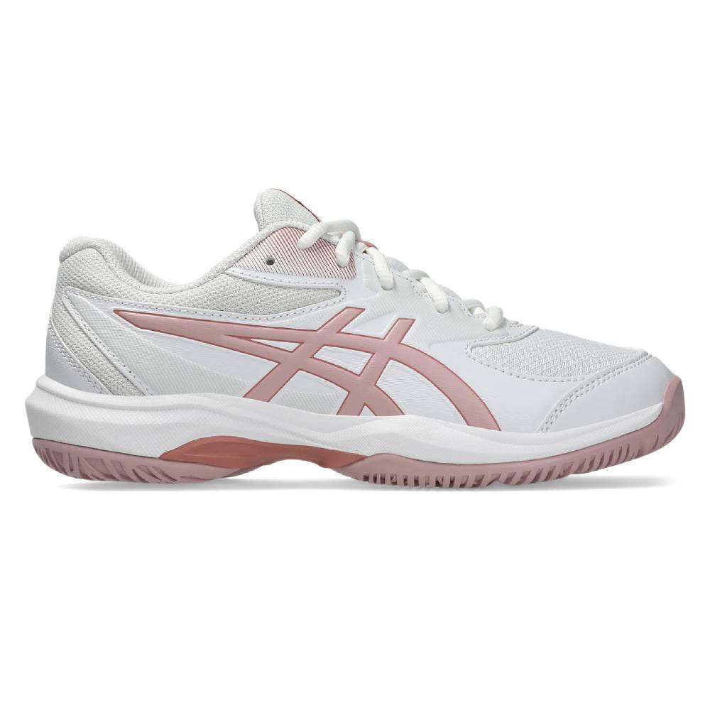 Asics Gel Game GS Junior Tennis Shoe (White/Morganite) - RacquetGuys.ca
