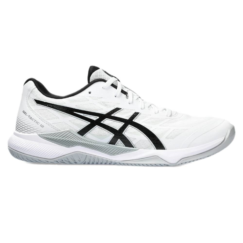 Asics Gel Tactic 12 Men's Indoor Court Shoe (White/Black) ** add description** - RacquetGuys.ca