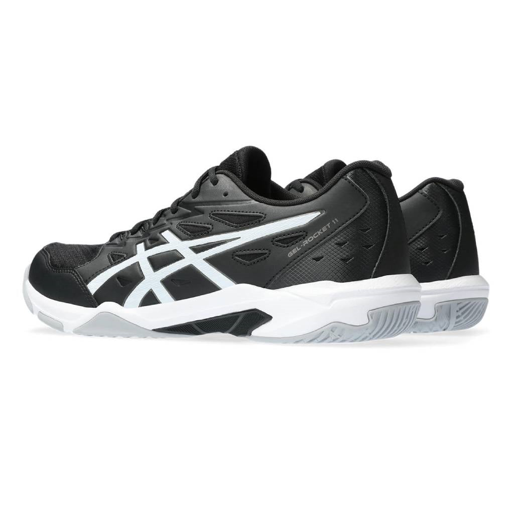 Asics Gel Rocket 11 Men's Indoor Court Shoe (Black/Gunmetal) **description** - RacquetGuys.ca