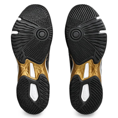 Asics Gel Rocket 11 Men's Indoor Court Shoe (Black/Pure Gold) - RacquetGuys.ca