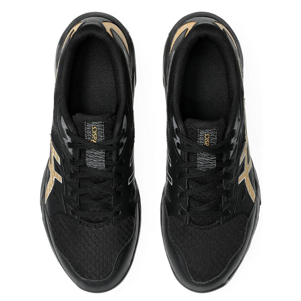 Asics Gel Rocket 11 Men's Indoor Court Shoe (Black/Piedmont Grey) - RacquetGuys.ca