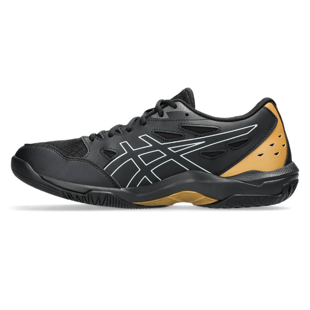 Asics Gel Rocket 11 Men's Indoor Court Shoe (Black/Piedmont Grey) - RacquetGuys.ca