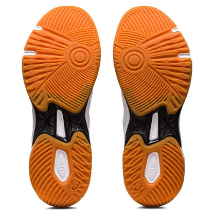 Asics Gel Rocket 11 Men's Indoor Court Shoe (White/Silver) - RacquetGuys.ca