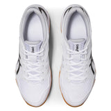Asics Gel Rocket 11 Men's Indoor Court Shoe (White/Silver) - RacquetGuys.ca