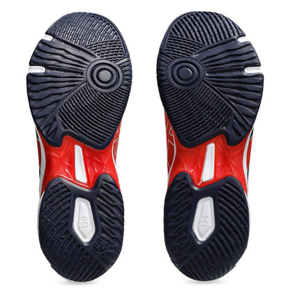 Asics Gel Rocket 11 Men's Indoor Court Shoe (Fiery Red/Peacoat) - RacquetGuys.ca