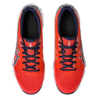 Asics Gel Rocket 11 Men's Indoor Court Shoe (Fiery Red/Peacoat) - RacquetGuys.ca