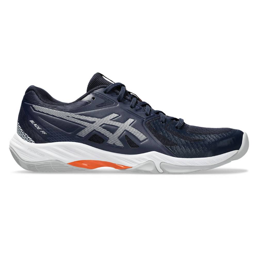 Asics Gel Blade FF Men's Indoor Court Shoe (Midnight/White) - RacquetGuys.ca