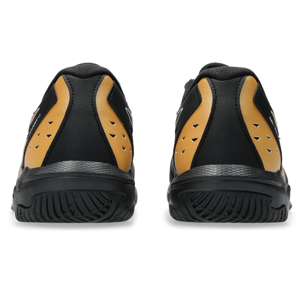 Asics Gel Rocket 11 Wide Men's Indoor Court Shoe (Black/Piedmont Grey) - RacquetGuys.ca