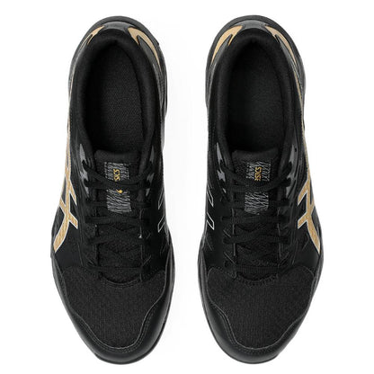 Asics Gel Rocket 11 Wide Men's Indoor Court Shoe (Black/Piedmont Grey) - RacquetGuys.ca