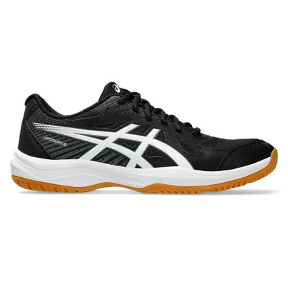 Asics Gel Upcourt 6 Men's Indoor Court Shoe (Black/White) - RacquetGuys.ca