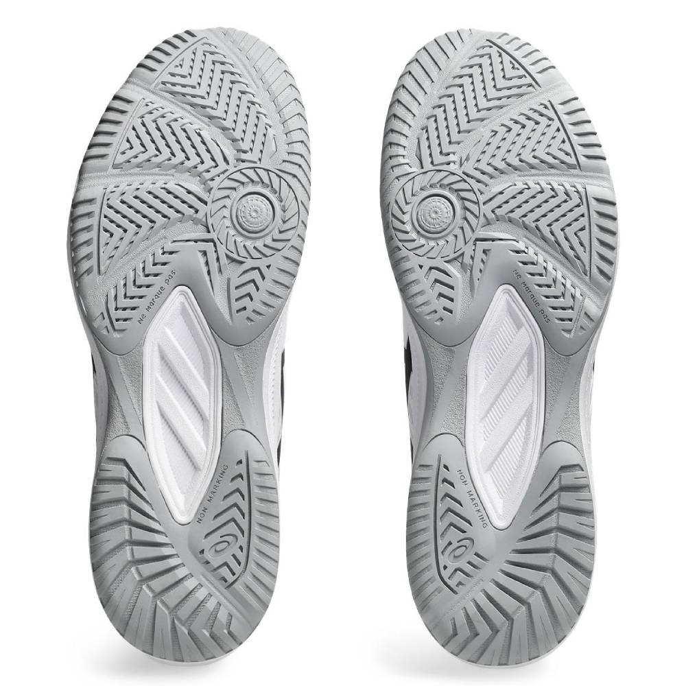 Asics Gel Upcourt 6 Men's Indoor Court Shoe (White/Black) - RacquetGuys.ca