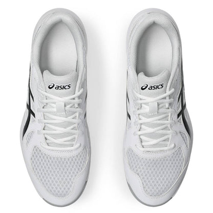 Asics Gel Upcourt 6 Men's Indoor Court Shoe (White/Black) - RacquetGuys.ca