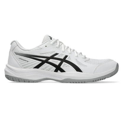 Asics Gel Upcourt 6 Men's Indoor Court Shoe (White/Black) - RacquetGuys.ca