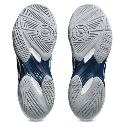 Asics Gel Rocket 12 Men's Indoor Court Shoe (Mako Blue/Piedmont Grey) - RacquetGuys.ca
