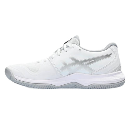 Asics Gel Tactic 12 Women's Indoor Court Shoe (White/Silver) ** add description** - RacquetGuys.ca