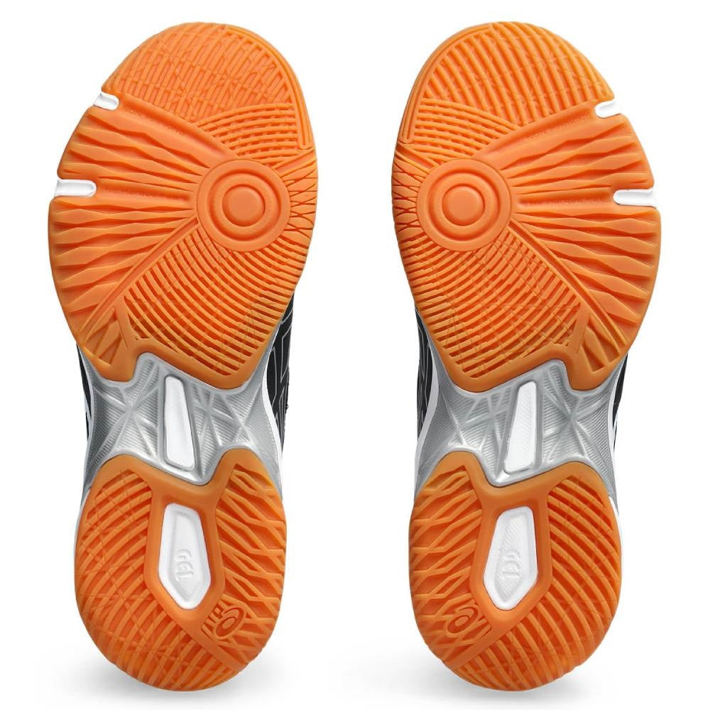 Asics Gel Rocket 11 Women's Indoor Court Shoe (Black/Silver) - RacquetGuys.ca