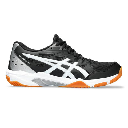 Asics Gel Rocket 11 Women's Indoor Court Shoe (Black/Silver) - RacquetGuys.ca
