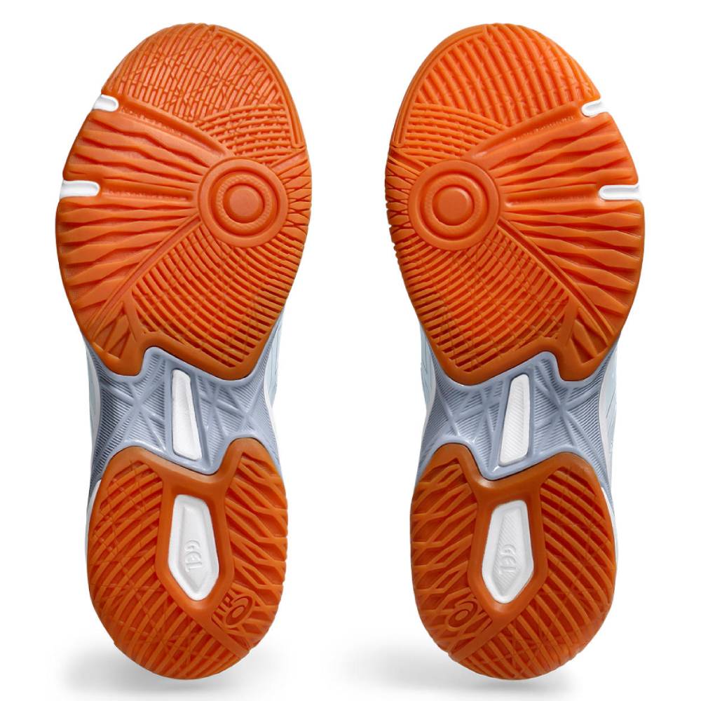 Asics Gel Rocket 11 Women's Indoor Court Shoe (Cool Grey/White) - RacquetGuys.ca