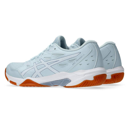 Asics Gel Rocket 11 Women's Indoor Court Shoe (Cool Grey/White) - RacquetGuys.ca