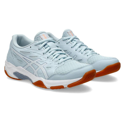 Asics Gel Rocket 11 Women's Indoor Court Shoe (Cool Grey/White) - RacquetGuys.ca