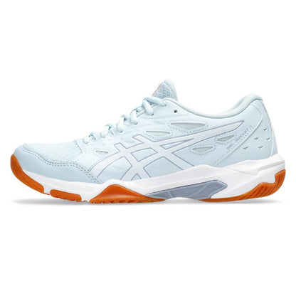 Asics Gel Rocket 11 Women's Indoor Court Shoe (Cool Grey/White) - RacquetGuys.ca